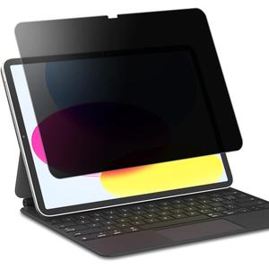 FILMEXT Privacy Screen Protector for iPad (A16) 11th/10th Generation (2025/2022) A3354 A3355 A3356 A2696 A2757 A2777 A3162, Anti-Spy Anti Blue Light Glare Landscape Privacy Filter Matte PET Screen