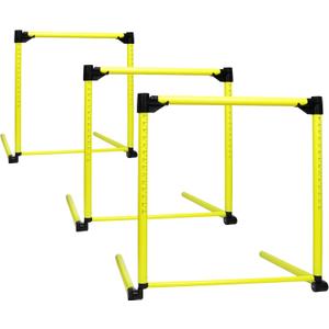 3Pcs Adjustable Height Hurdles Training Equipment, Hurdles Track and Field