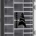 KastKing HyperSeal Waterproof Tackle Box, 3600 and 3700 Tackle Trays, Fishing Tackle Box Organizer with Removable Dividers, Lure Box and Terminal Tackle Storage,Black (3600(1 Pack))