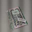 Lashes False Wispy Eyelashes Natural Volume Cat Eye Lash Strips Thick Fake Mink Eyelash Pack Natural Looking Fluffy Full Strip Lashes Set Clear Band Easy Eyelashes for Beginners