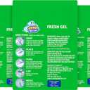 Scrubbing Bubbles Fresh Gel Toilet Bowl Cleaning Stamps Refills, Helps Keep Toilet Clean and Helps Prevent Limescale & Rings, Rainshower Scent, 12 Stamps (Pack of 3)
