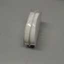 Ribest Off White Velvet Ribbon 5/8 Inch Continuous 10 Yards Christmas Ribbon for Gift Wrapping Wreath Christmas Tree Party Decoration Crafts Home Decor Bouquets, Pack Of 2