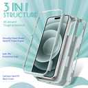 for iPhone 16 Pro Case for Women - Cute Girls Phone Cover Cool Aesthetic Unique Design Teen Turtles Heavy Duty Protective Shockproof Military Grade Funda for iPhone 16 Pro