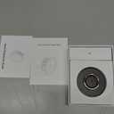 Unisex Smart Ring with LED Display, Touch Controls, and Charging Case - Tracks Activity, Sleep, Heart Rate, and Blood Oxygen, IP68 Waterproof (Gold, #9)