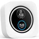 HAUKINIX 99-Minute Visual Timer with Pomodoro Timer Productivity Focus Timer Countdown Stopwatch Desk ADHD for Study, Work, Student, Procrastination, Loud Alarm/Mute/Vibration, 2 Brightness Levels