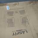 LASFIT Floor Mats & Cargo Liner with Backrest Mat 2021-2026 & Only 7 Seats (Not for 8/9 Seats) for Chevy Suburban/GMC Yukon XL (Only Yukon XL, Not Fit Yukon)/Cadillac Escalade ESV (Not Fit Escalade)