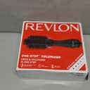 REVLON One-Step Volumizer Hair Dryer and Styler | Less Frizz, More Shine, and Less Heat Damage for Fast and Easy Salon-Style Blowouts, for All Hair Types and Lengths (Black) (1.0 VOLUMIZER)