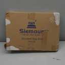 Comfort Expression Orthopedic Dog Bed for Extra Large Dogs 42x30 Inch, Waterproof Egg Crate Foam XL Pet Bed with Removable Bolsters, Dog Couch with Washable Cover & Non-Slip Bottom, Grey