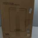 EKO Madison Matte Stainless 50 Liter/13.2 Gallon Step Trash Can w/Inner Liner - Fingerprint Resistant Finish