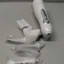 AquaSonic Water Flosser - Cordless Rechargeable Water Flossers for Teeth Cleaning - Waterproof Aqua Flosser, Portable Oral Irrigator for Dental Cleaning with 5 Jet Tips  Braces Home Travel. (White)