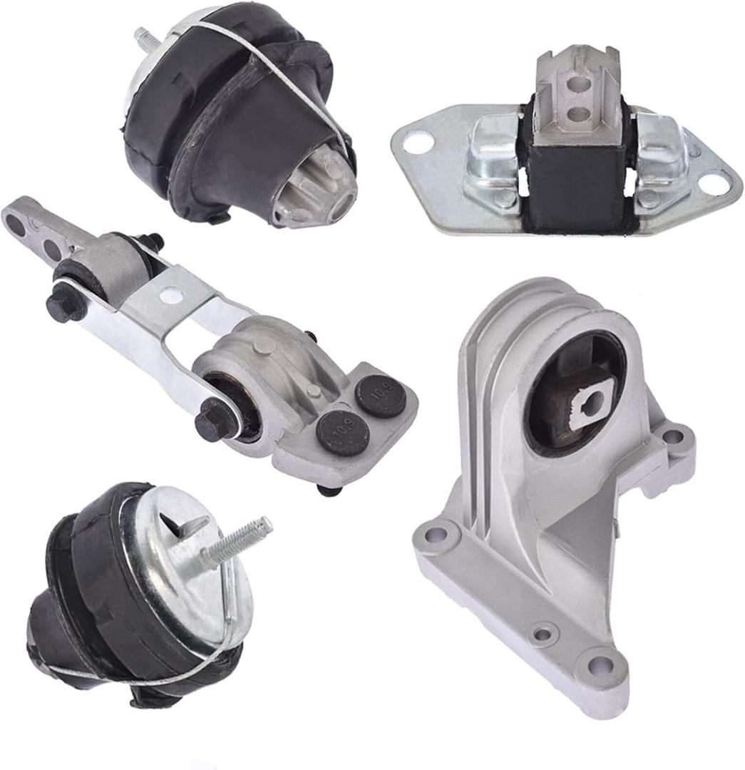 labwork 5PCS Engine Motor Mount Torque Rod Stabilizer Kit Replacement for Volvo V70 XC70 S60 8624757 8659000 30680750 30778951 30748811 8649597