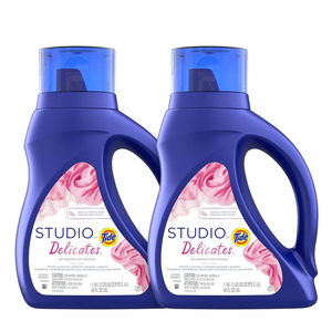 Tide Studio Delicates Liquid Laundry Detergent,40 Fl Oz,Pack of 2