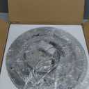 Modern LED Crystal Chandeliers 3 Ring Round Pendant Lighting Fixtures DIY Stainless Steel Ceiling Lamp Hanging Lights for Living Room Dining Room Bedroom Kitchen (Warm Light)