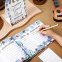 Fuyoooo 27 Pcs Baby Shower Guest Book Baby Shower Sign in Guest Book Reception with Sonogram Page Keepsake Includes Gold Pen Table Card and Adhesive Photo Corner for Birthday(Western Cowboy)