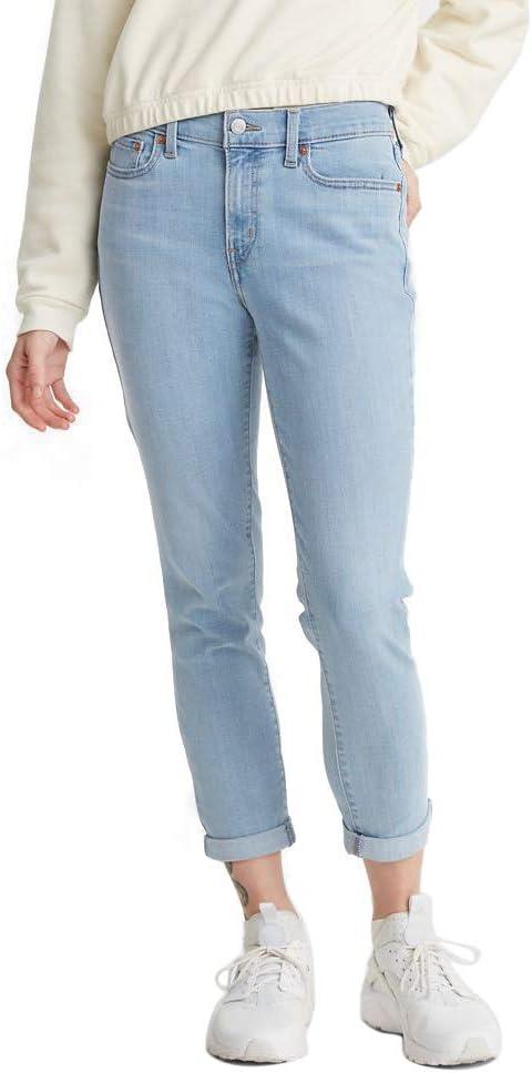 Levi's Women's New Boyfriend Jeans (28 Regular, Slate Era - Light Indigo)