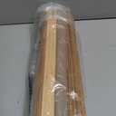 UNISHADES Blackout Cordless Bamboo Roman Shades 38 3/4×64 in Papara Carbon