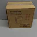 Peaoop 11LB Rice Dispenser, Large Grain Container Storage with Lid Measuring Cylinder Household Cereal Dispenser Bucket for Kitchen Soybean Corn(11lb)