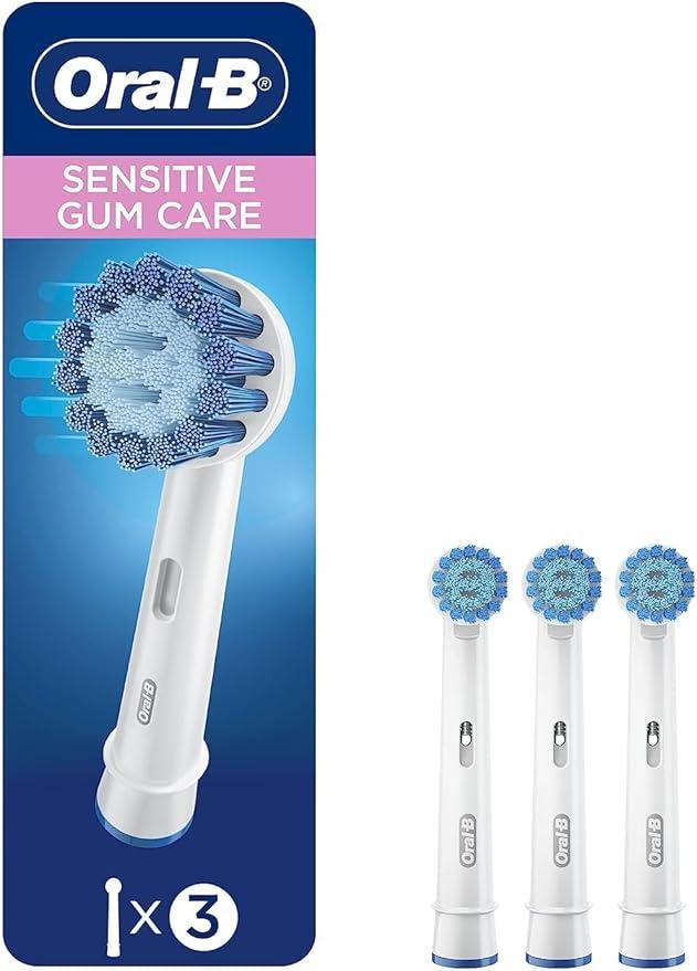 Oral-B Sensitive Gum Care Electric Toothbrush Replacement Brush Heads Refill, 4 Count