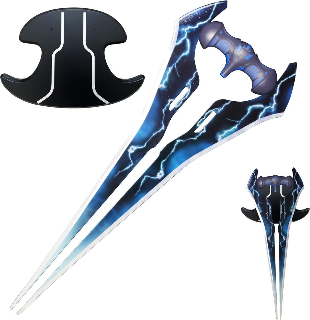 Halo Energy Sword Lightsaber Stainless Steel 26.7-inch CosplayRole Playing, Collecting, Gifts