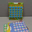 Matching Memory Game for Kids Ages 4-8, Flip to Win Wooden Board Games Travel Toys for 3 4 5 6 7 8 Years Old Boys Girls, Road Trip Essentials, Airplane, Car Activity Easter Basket Stuffers (Blue)