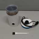 Milk frotherElectric milk frother,Fully automatic milk frotherAutomatic milk frother Electric for Hot & Cold Froth, Froth Or Heat MilkAutomatic off & Easy Cleaning, Silent Operation (White)