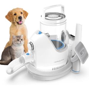 Neakasa P2 Pro Dog Grooming Kit, Dog Clippers Vacuum Suction 99% Hair, Pet Grooming with 5 Proven Tools, 2L Large-Capacity Easy Empty Dustbin for Dogs Cats Animals