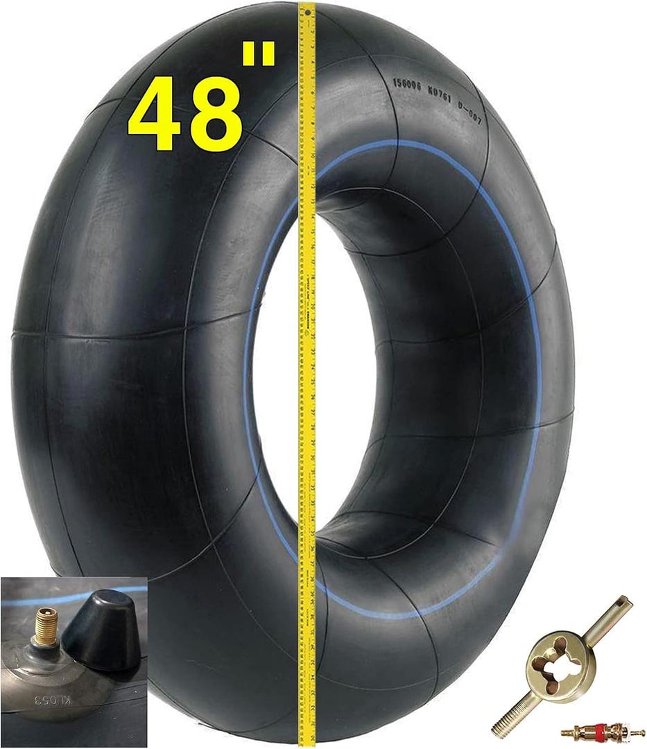 Heavy-Duty Inflatable Float - River & Snow Tube, Swim & Sledding, Pool Closing Inner Tube
