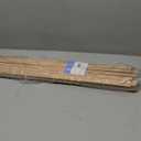 Split Oak Dowel Rods 1/2-inch x 36-inch, Pack of 50 Unfinished Fluted Molding Trim for DIY & Dowel Feature Wall, by Woodpeckers