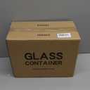 12 Pack Glass Storage Containers with Lids, Leak-Proof Meal Prep Containers, Dishwasher/Microwave/Oven/Freezer Safe Glass Food Storage Containers for Leftovers, to Go (Pink)