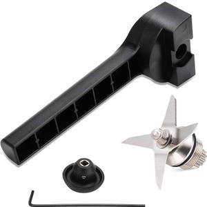 Blender Wet Blade Assembly with Wrench & Drive Socket Removal Tool Kit Vitamix Accessories Cup Replacement Part Compatible with Vitamix 5200 Series Blender 64oz 32oz Mixer Containers Repair Kitchen