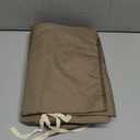 Grill Gazebo Replacement Canopy Top Only - 5' x 8' Outdoor BBQ Gazebo Canopy Roof, Waterproof Double Tiered Shelter Cover Fit for Model L-GG001PST-F (Khaki, 5x8)