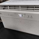 LG 6,000 BTU Window Air Conditioner, Cools 250 Sq.Ft. (10' x 25' Room Size), Quiet Operation, Electronic Control with Remote, 2 Cooling & Fan Speeds, 2-Way Air Deflection, Auto Restart, 115V