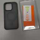 TORRAS Magnetic Shockproof for iPhone 15 Pro Case, [Military-Grade Drop Tested][Compatible with MagSafe] Translucent Hard PC Back with Silicone Slim Protective Cover Anti-Fingerprint, Green