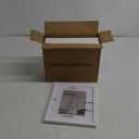 HappyHapi 8x10 Picture Frame Set of 6, 8x10 White Picture Frame Display Pictures 5x7 with Mat or 8x10 Without Mat. Wall Hanging Photo Frame or Tabletop Display Gallery Frame (White)