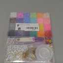 Gionlion 6000 Clay Beads Bracelet Making Kit, 24 Colors Flat Preppy Beads for Friendship Bracelets, Polymer Clay Bead with Charms for Jewelry Making, Crafts Gifts for Girls Ages 6-12