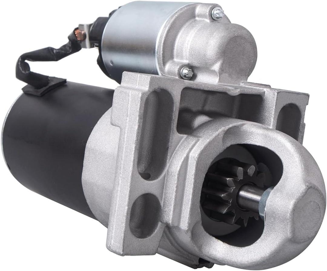TUCAREST 6942 Starter (For 6.0L 6.2L) Fit for 09-14 Ca-dillac Escalade/Chevy Silverado Express Suburban/G-M-C Savana, Sierra, Yukon [OE# 19180528 89017848 12611103 323-1661 6942N]
