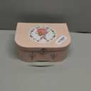 Tea Party Set for Little Girls, 49PCS Princess Tea Time Toys Including Tea Set Dessert Carrying Case, Kids Kitchen Pretend Playset, Tea Set for Girls Birthday Toddler Age 3-8, Pink