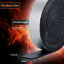 2" Wide X 32.8 Ft Outdoor Pipe Insulation Wrap - Foam and Foil Self-Adhesive Tape for Winter Freeze Protection, Insulating Cold and Hot Water Pipes to Reduce Heat Loss (2)