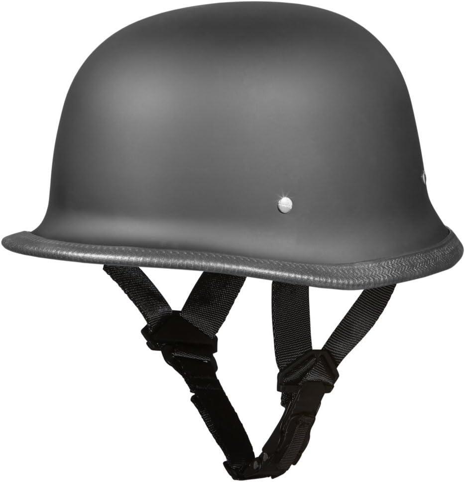 Daytona Half Shell German Motorcycle Helmets, DOT Approved for Superior Safety and Style Comfortable, Durable, and Perfect for Riders Who Want a Retro Look with Modern Protection Standards, XS 
