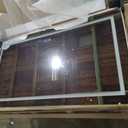 Vanity with 12 Drawers & 2 RBG Lights Cabinets, Makeup Vanity with Mirror and Lights, Vanity Desk with Power Outlet, Tempered Glass Top, Ample Storage, Dressing Table for Bedroom, White