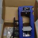 Door Hinge Jig, Door Hinge Mortiser, Router Template Fits for Door Hinges Kit Fits 3” to 5” Length and 1/4” or 5/8” Thickness, Blue