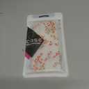 NITITOP for iPhone 16 Plus Case Cute Clear Flower Floral - Orange