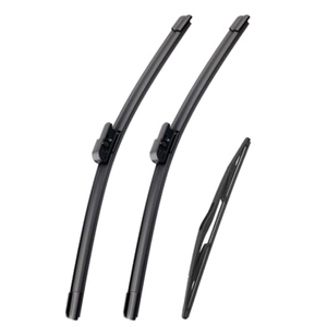 HRSNO 21"+21" Windshield Wipers With 14" Rear Wiper Blade Sets Automotive Replacement for Land Rover Discovery 1999-2004,Easy For Installation (Pack of 3), Packaging May Vary
