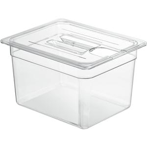 Sous Vide Container with Lid 11 Liter/12 Quarts for Virtually All Immersion Circulators Cookers Crystal Clear Transparent Polycarbonate Accessories Kit (12 Quats with Lid)