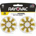 Rayovac Size 10 Hearing Aid Batteries (16 Pack)