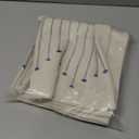 LILEPOY Boho Throw Pillow Covers 18x18 Set of 2 Neutral Decorative Textured Cushion Case Farmhouse Pillowcase Modern Square Pillow Covers for Sofa,Couch, Living Room,Beige and Blue