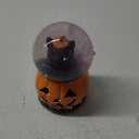 Elanze Designs Black Cat in Jack-O-Lantern 100 MM Tabletop Musical Glitter Halloween Snow Globe Figurine Play Tune Moonlight Sonata