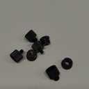 8 Pieces Camera Screw Adapter Thread 1/4" Male to 3/8" Female and 3/8" Male to 1/4" Female Adapter, 3/8 to 1/4 Adapter with Rubber Pad for Camera Monitor, Tripod, Mount