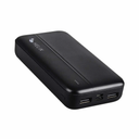 TurboVolt+ 16000 mAh Power Bank with USB-A and USB-C Ports Black
