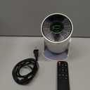 [Built-in Apps] 5G WiFi Bluetooth Smart Projector,4K support HD Portable Projector, Mini Projector with Stereo Speaker. Indoor, Outdoor Use,Compatible with TV Stick Smartphone/ pc/USBWhite